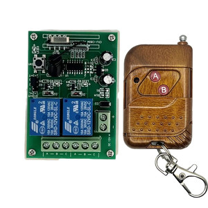 433 DC12V HF-Sender-Empfänger modul mit rollendem oder festem Code aus Metall