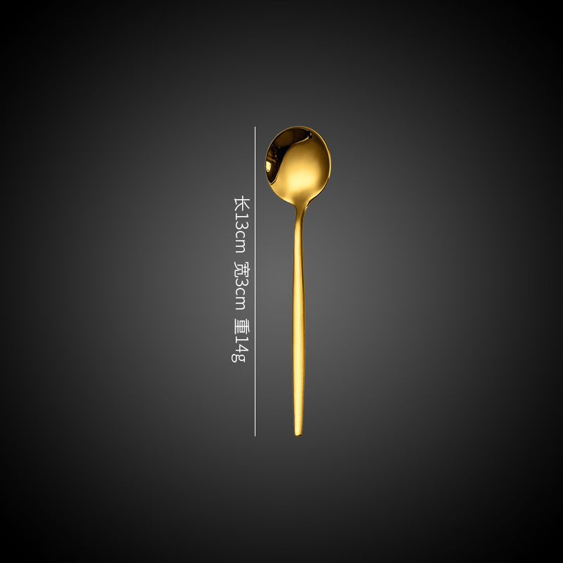 Cucchiaio da tè d'oro