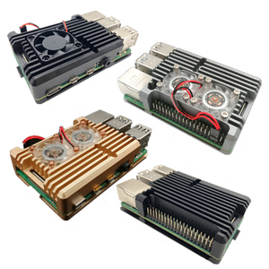 Custodia protettiva Raspberry Pi con scatola portaoggetti modello ventola di raffreddamento - Product Image 1