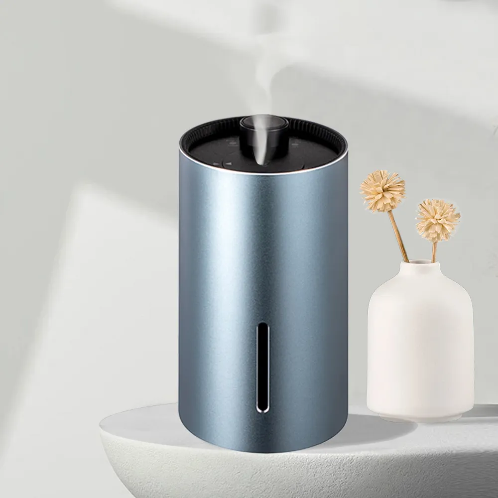 b2b marketplace Fragrance Nebulizer Metal Mini Cordless Portable USB Aromatherapy Essential Oils Waterless car perfume diffuser