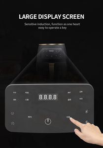 Electric Digital Hot Air Fryer, Oil-Less Healthy Cooker, <strong>Timer</strong> <strong>Temperature</strong> <strong>Controls</strong> 4.5L Quick Talking air Fryer - Product Image 5