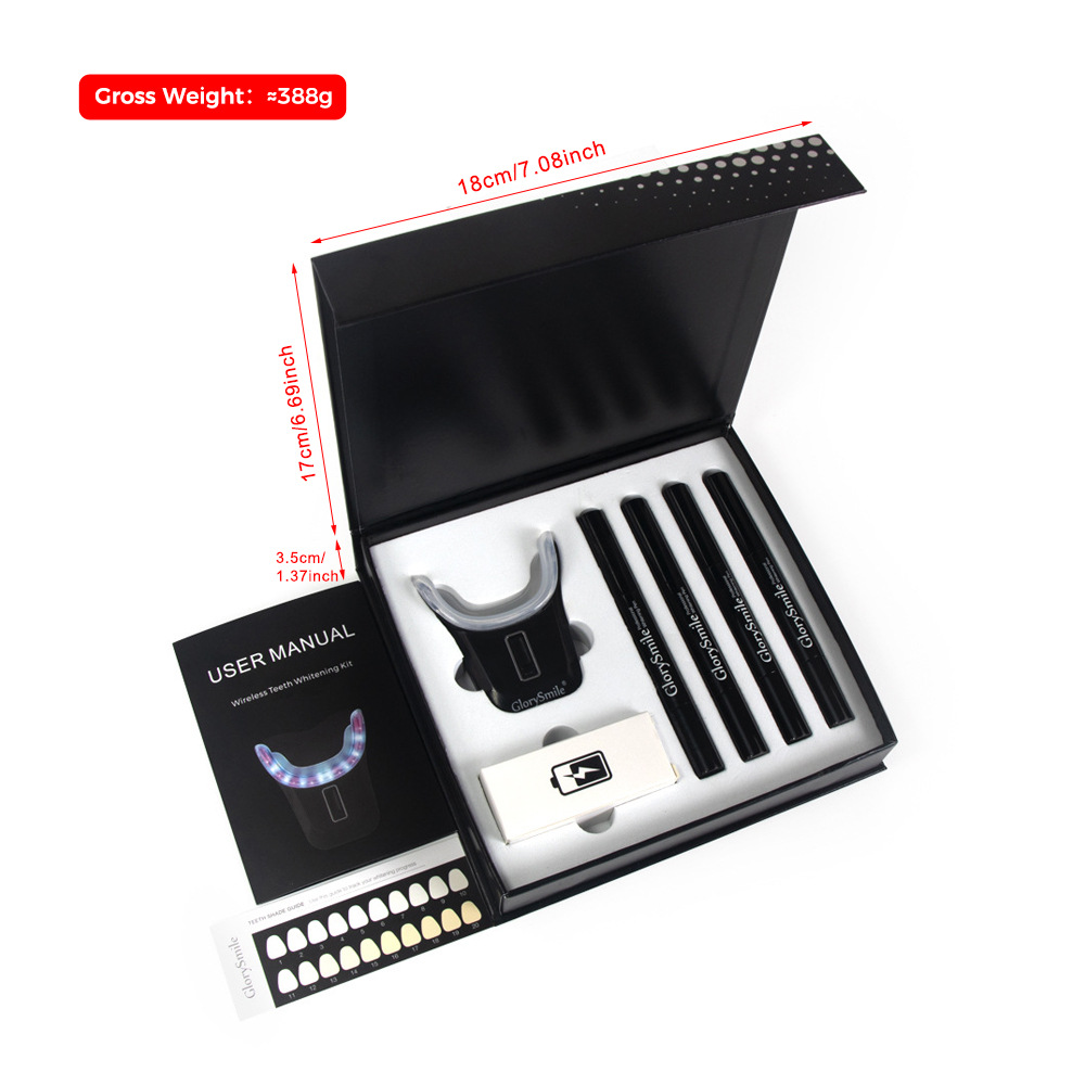 Coffret cadeau lumineux intégré GS (flip-top noir)