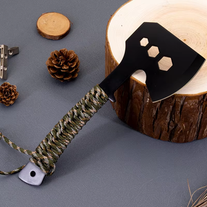 Xách tay thép không gỉ cắm trại rìu nylon ngoài trời dây xử lý với tách maul và hình lục giác cờ lê hatchet - Product Image 6