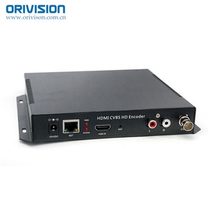 Codificador de vídeo de interfaz analógica, Full HD, 1080P, HDMI, CVBS, MPEG4, H.264, para transmisión en vivo IPTV - Product Image 3