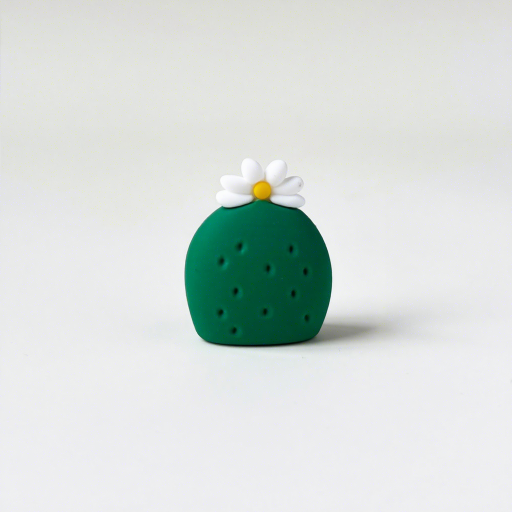 green cactus flower