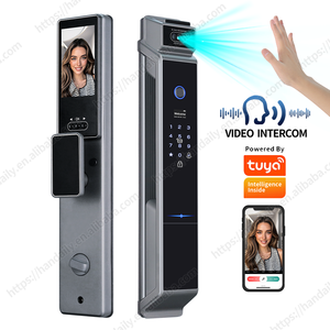 Serratura digitale HanDaily della fabbrica Tuya Video citofono riconoscimento del volto intelligente serratura biometrica della porta della vena del palmo - Product Image 1