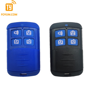 Codice universale di rotolamento e codice fisso telecomando 4 pulsanti 433MHz porta Garage impermeabile telecomando chiave duplicatore