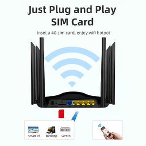 Chất lượng cao R106-AC 2.4G + 5.8G tốc độ cao trong nhà Router 1200Mbps băng tần kép Wifi routeur wifi trong nhà hộ gia đình sử dụng - Product Image 2