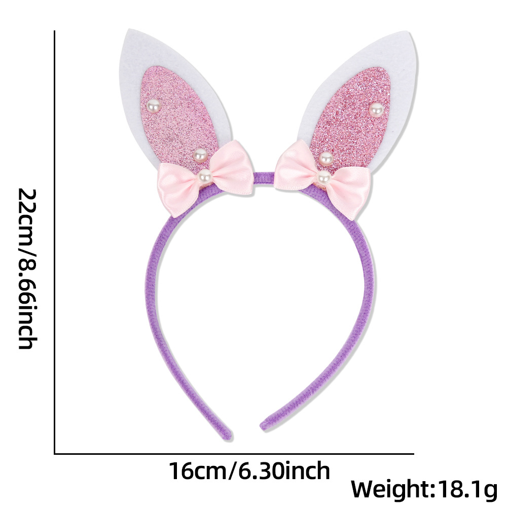 Nœud papillon oreilles de lapin-bandeau de pâques