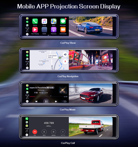 DVR 12-inch xem gương ghi xe hộp đen xe chơi Màn hình sử dụng kết nối bluetooth kết nối Wifi - Product Image 6