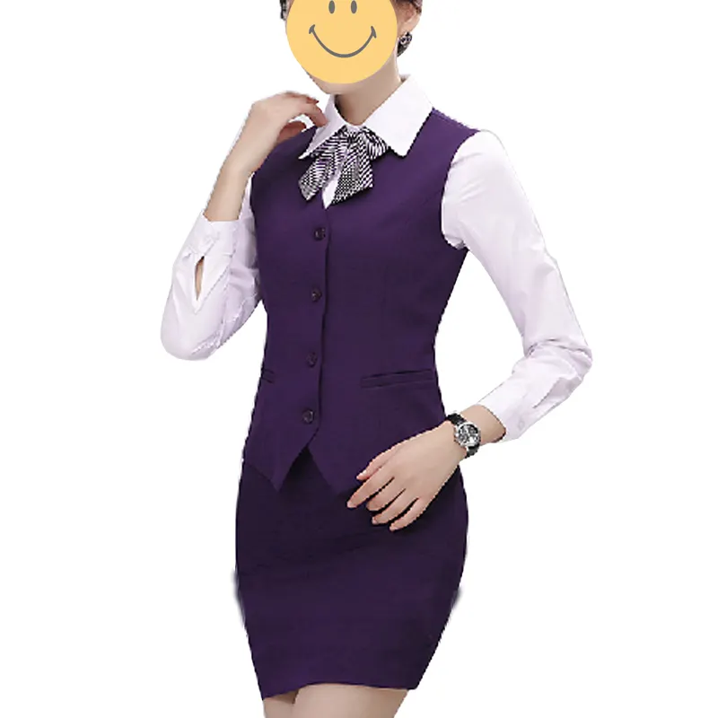 Moda donna Sexy Air Hostess Costume uniformi Hostess della compagnia aerea