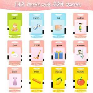 Máquina de aprendizaje educativo en inglés para niños en edad preescolar y estudiantes de primaria que hablan juguetes de entrenamiento con tarjetas Flash - Product Image 6