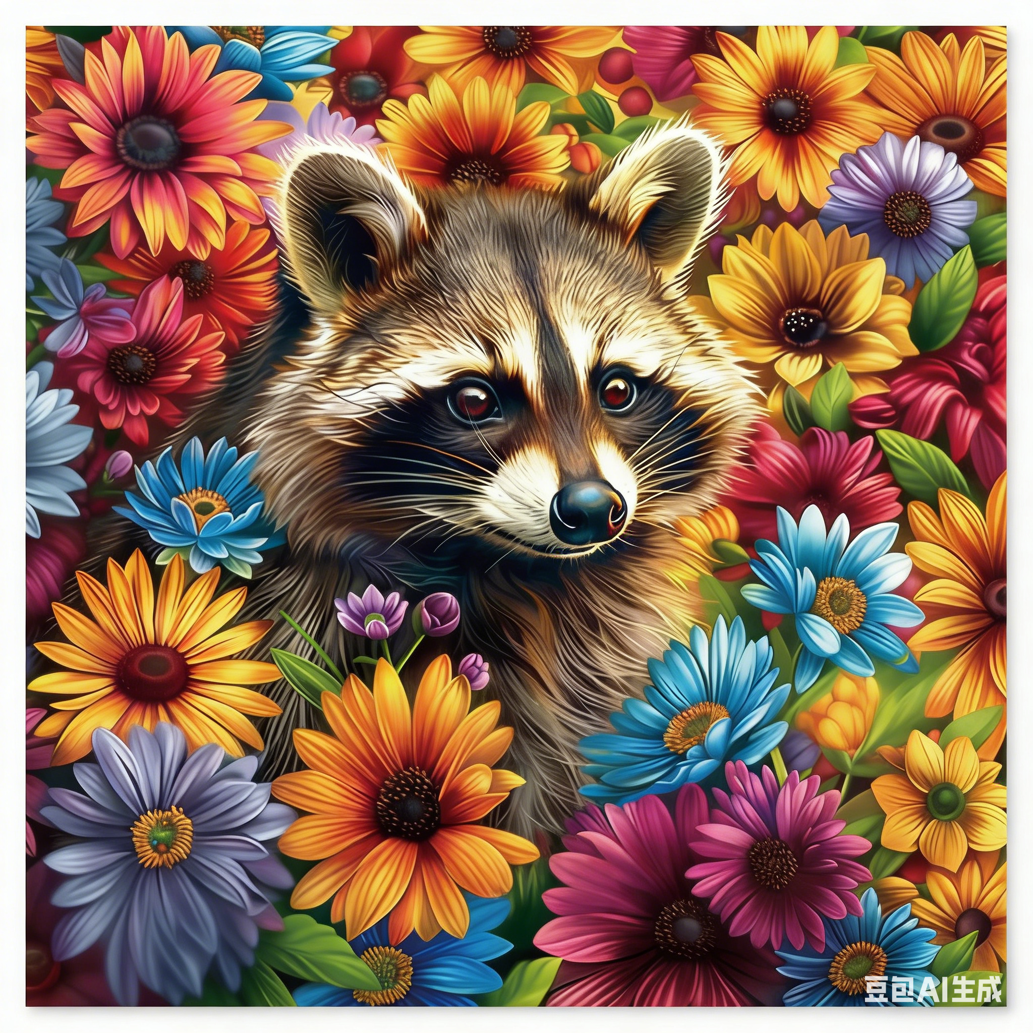 Mixto -- Animales y Flores