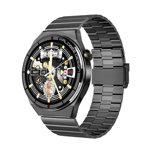 Vòng thông minh đồng hồ H4 Max reloj inteligente Redondo NFC không dây sạc máy tính smartwatch cho doanh nghiệp h4max - Product Image 5