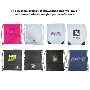 Paquete de saco de cuerda de dibujo profesional con bolsas de cordón de diseñador de logotipo Mochila de cuerda personalizada - Product Image 5
