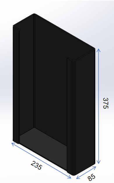 235*85*375mm