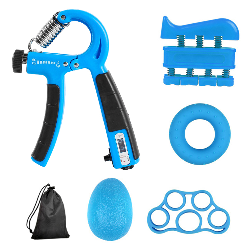 Ensemble de comptage bleu