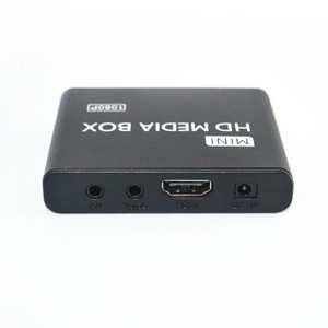 Mini Full 1080P HD <strong>Multi</strong> Media Player TV BOX 3 <strong>Outputs</strong> VGA/AV USB &amp; SD Card HDD Player Media Player Center + Remote <strong>Control</strong> - Product Image 5
