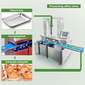 Save Labor Hand Arrange/Aligning Uyghur Bread Maamoul Kubba Tray Arrange Machine