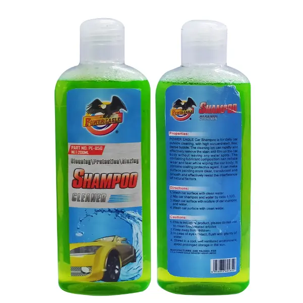 Shampoo per autolavaggio di alta qualità 200ml prodotti ecologici per la pulizia dell'auto
