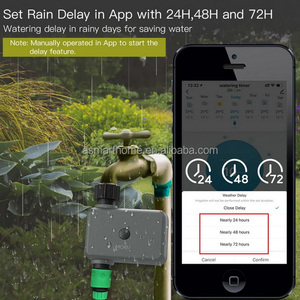 Nuovo sistema di controllo automatico dell'irrigazione del giardino Wifi Tuya App Smart Hose IP55 Timer di irrigazione automatico per esterni impermeabile - Product Image 4