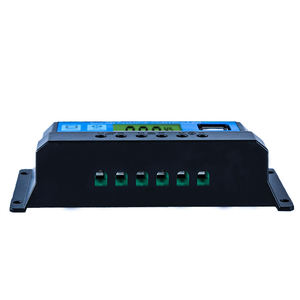 12V/24V Solar laderegler mit 60A 50A 40A 30A 20A 10A PWM Batterie regler Dual USB 5V Ausgang und LCD Display