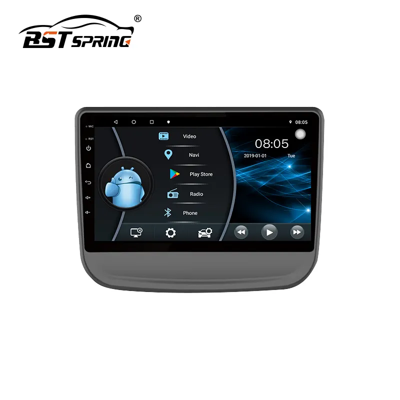 بوسستار 9 بوصة شاشة تعمل باللمس راديو السيارة الاندورويد تيرنر مشغل ديفيدي لشفروليه الإعتدال 2017 مشغل أسطوانات للسيارة نظام تحديد المواقع والملاحة 2 + 32GB