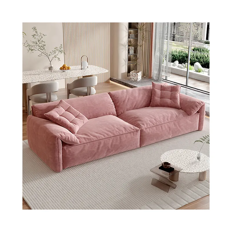 Venta directa de fábrica, juego de esponjas de látex, muebles de sala de estar, sofá elefante italiano, sofá de diseño para sala de estar