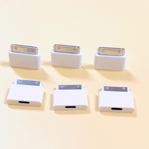 适用于iPhone 4 4s iPad 1 2 3、iPod Touch 4充电和数据传输的Typc C至30针适配器 - Product Image 2