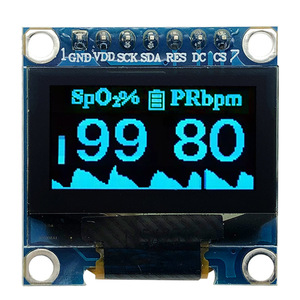 0.96 "OLED Display modulo interfaccia I2C, risoluzione 128x64, Driver SSD1306, schermo Micro LCD per progetti e elettronica - Product Image 1