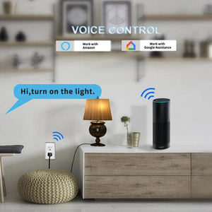 Enchufe Tuya Smart WiFi con control Alexa para uso doméstico estándar americano - Product Image 4