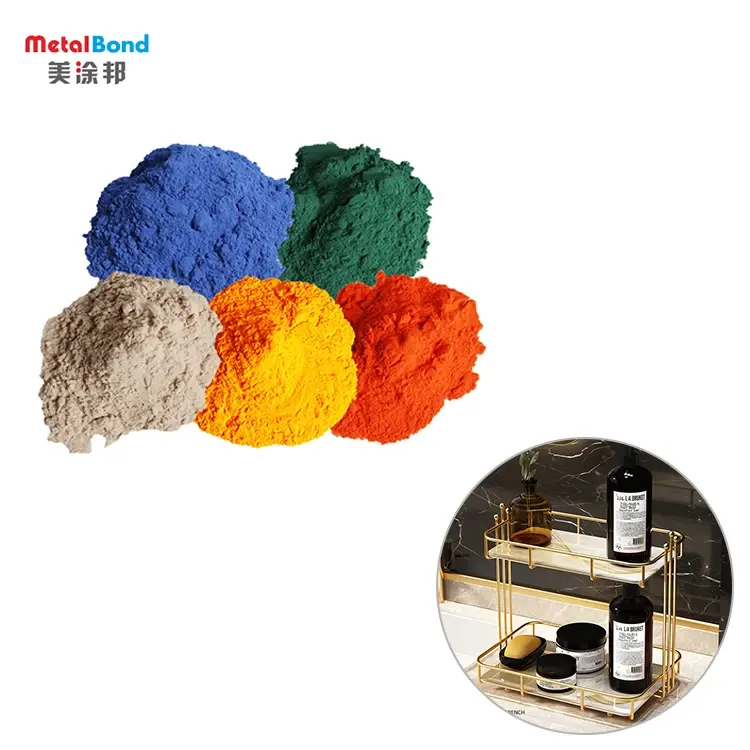 MetalBond mükemmel kalite metalik Pigment tozu parlak epoksi Polyester toz kaplama