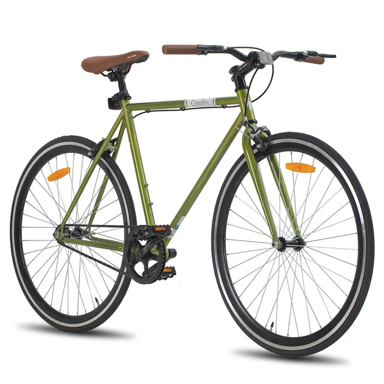 Commercio all'ingrosso della fabbrica di JOYKIE sepeda fixi verde fixed gear 700c della bici della bicicletta