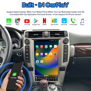 トヨタ4Runner 2010-2023用ワイヤレスカープレイGPSナビゲーションAndroidオートカーラジオLCDディスプレイ画面マルチメディアプレーヤー128GB - Product Image 4