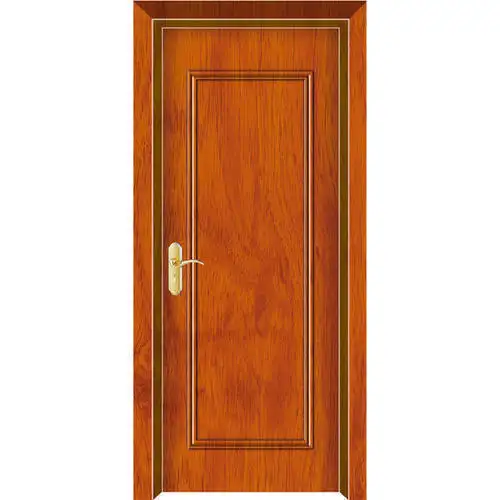 Деревянная дверь из ПВХ