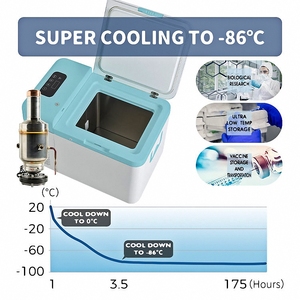 Trừ đi 45 độ di động dược tủ lạnh y tế vắc xin Tủ đông phòng thí nghiệm thiết bị tủ lạnh - Product Image 6