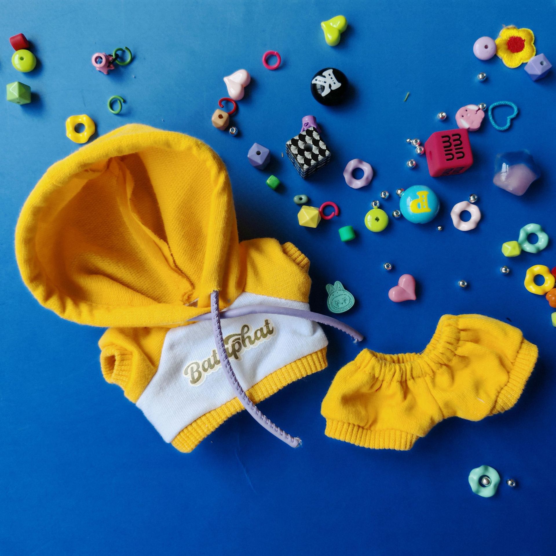 Labu sweatshirt set lemon yellow