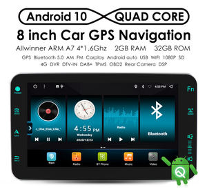 IPoster 8 Inch 1 Din <strong>Android</strong> 10 Car Stereo Suitable for Universal Car <strong>Gps</strong> Navigation <strong>with</strong> <strong>Android</strong> Carplay Adjust up and Down - Product Image 4