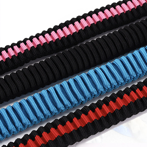 Gacent-correas elásticas para correa de perro, accesorio de nailon reflectante personalizado, poliéster, retráctil, plegable, Bungee acolchado - Product Image 3