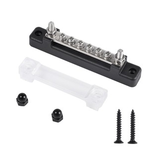 6 Terminal pil bara Bus bara kırmızı siyah güç dağıtım Terminal bloğu - Product Image 6