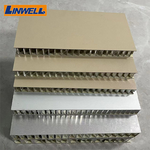 Rivestimento decorativo per pareti esterne sistema di rivestimento a nido d'ape pannello a nido d'ape in alluminio