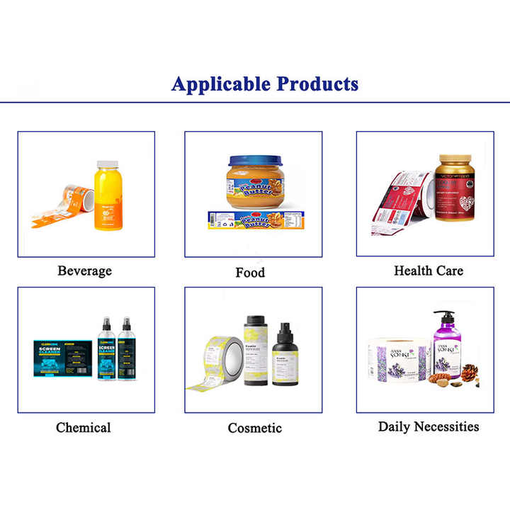 CE Certified Parallel Labeling Production Line for Beverage/Food Industry with PLC Control with 10-150 BottlesPer Minutes