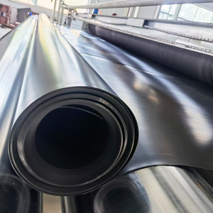 Fabrika toptan <span class=keywords><strong>HDPE</strong></span> membran su geçirmez geomembran baraj balık çiftlik tankı havuz gölet astar su ürünleri yetiştiriciliği için geçirimsiz membran
