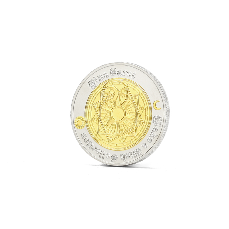 Plata brillante + oro brillante
