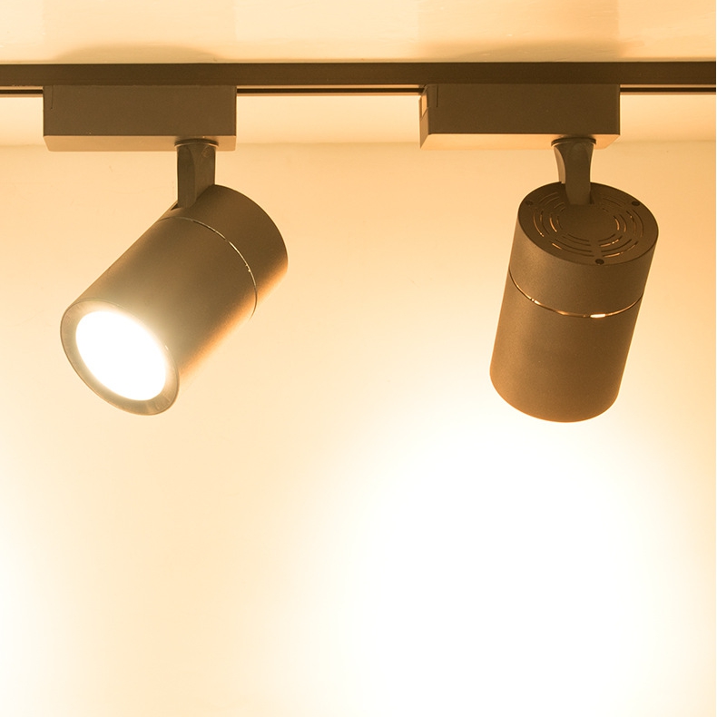 High-Display-Schienenlicht-Scheinwerfer, LED-Bekleidungsgeschäft, Deckenmontage, Wohnzimmer-Hintergrund, Garderobe, Wandfluter-Schienenlicht