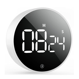 Timer conto alla rovescia magnetico con grande Display a LED con Timer digitale da cucina regolabile in Volume - Product Image 1
