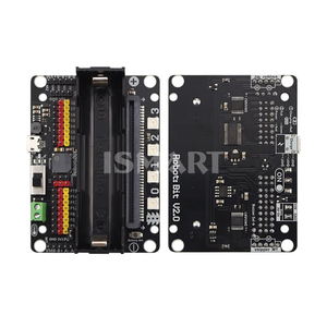 Micro: Bit-Erweiterungs karte Grund-und Mittels chul starter Robot bit V2.0 Python-Programmierung 18650 Li-Ionen-Industrie batterie