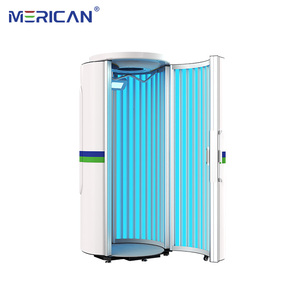 Merican Solarium Tan Bed F8N Precio directo de fábrica Comercial UVB/UVA Bronceadora - Product Image 2
