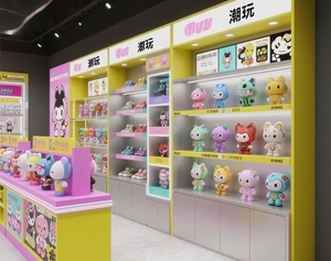 Cửa hàng đồ chơi thiết kế nội thất Kính Anime hình hiển thị giá hiện đại minifigure tủ trưng bày - Product Image 3