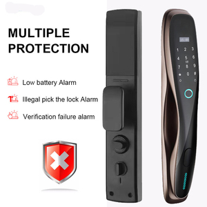 Tuş takımı ile WiFi akıllı kapı kilidi kolay kurulum anahtarsız giriş elektronik sürgü parmak izi ve şifre veri depolama seçenekleri - Product Image 5